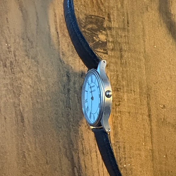 Tiffany & Co. Black and Silver Men's Watch - Picture 3 of 4